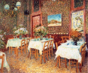 Vincent Van Gogh Painting - Interior de un restaurante 2 Vincent van Gogh
